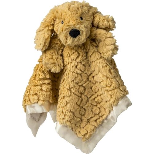 Mary Meyer Lovey Putty Nursery Baby & Toddler Stuffed Animal Security Blanket Soft Snuggle Toy, 13 x 13-Inches, Golden Puppy