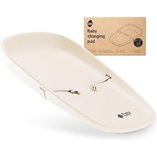 Baby Uma Wipeable Changing Pad - 100% Waterproof Baby Changing Pad for Dresser, Comfortable EVA Foam, 27″ x 17.5″