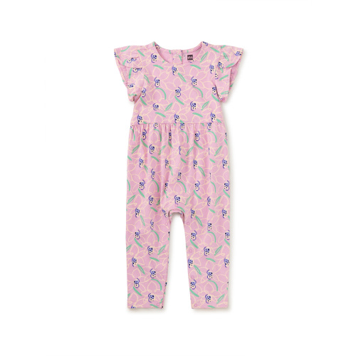 Tulip Sleeve Baby Romper | Tea Collection