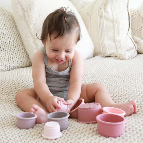 Silicone Stacking Cups