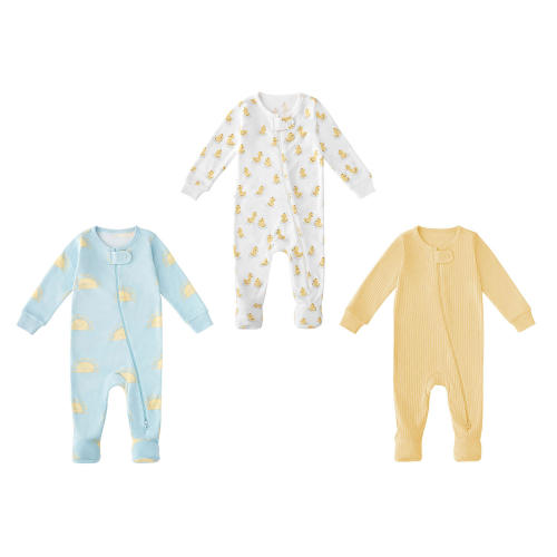 Member's Mark Baby 3-Pack Organic Cotton Sleep & Play - Sam's Club