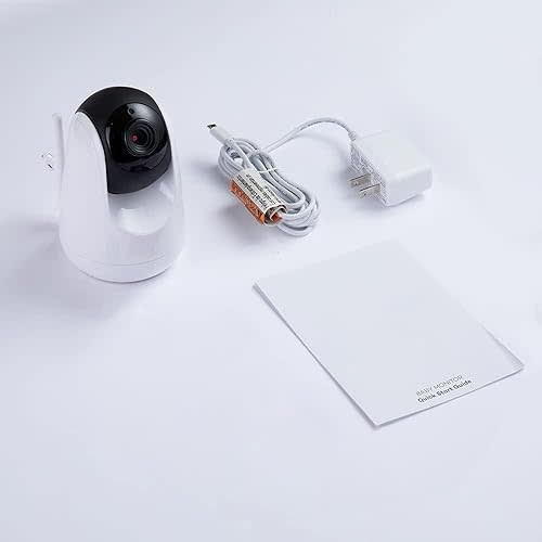 HiPP Baby Monitor Camera, Add-on Camera for VAVA, Pan-Tilt-Zoom 720p Camera, Infrared Night Vision and Thermal Monitor,2-Way Talk, 900ft Range