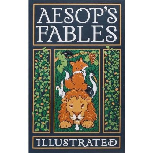 Aesop's Fables Illustrated - (Leather-Bound Classics) (Leather Bound)