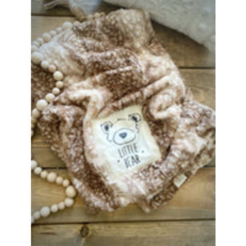 Little Bear Blanket - Brown Fawn