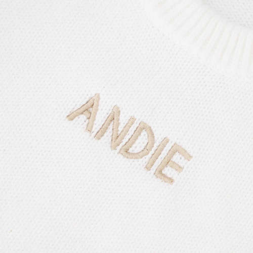 Personalized Knit Sweater Bubble Romper | Snow