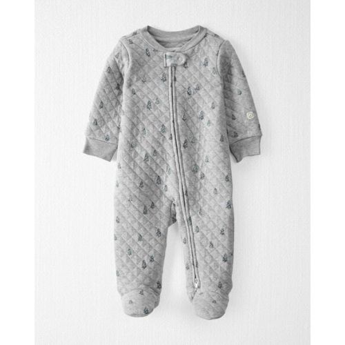 Baby Organic Cotton Quilted Double Knit Sleep & Play Pajamas - Little Planet | Carter's
