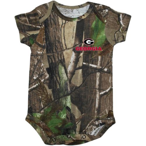 Creative Knitwear Georgia Bulldogs Baby Bodysuit