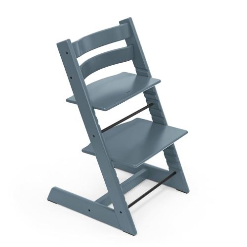 Stokke Tripp Trapp Chair from, Fjord Blue - Adjustable, Convertible Chair for Toddlers, Children & Adults - Convenient, Comfortable & Ergonomic - Classic Design