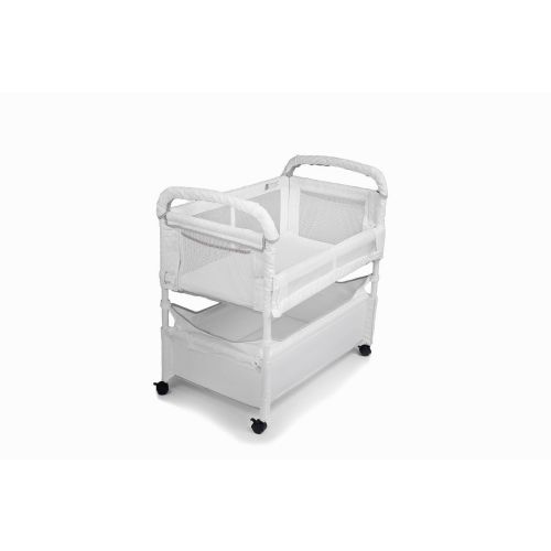 Arm's Reach Clear-Vue Co-Sleeper Breathable Mesh Bassinet, White