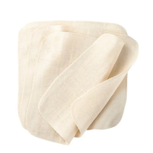 Disana Muslin Washcloth - Natural (Pack of 5) – Little Zen One
