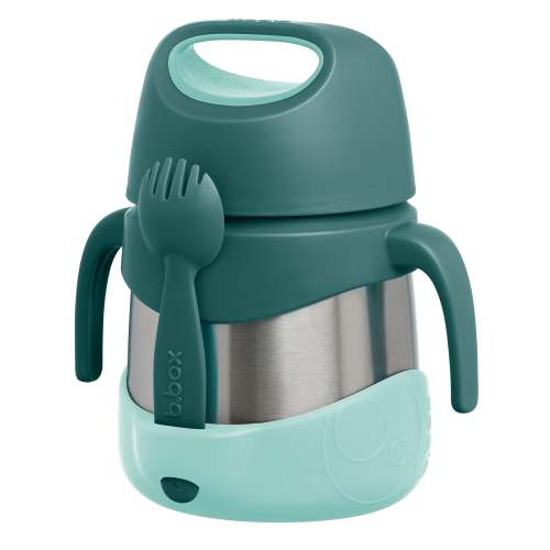 Insulated Food Jar – Emerald Green 335ml – b.box AU