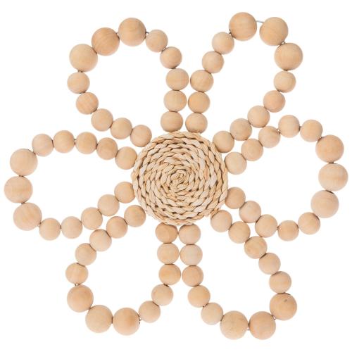 Beaded Flower Wall Decor