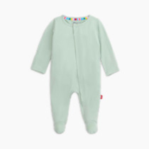 Magnetic Me Modal Magnetic Footie - Sea Foam, 0-3 M