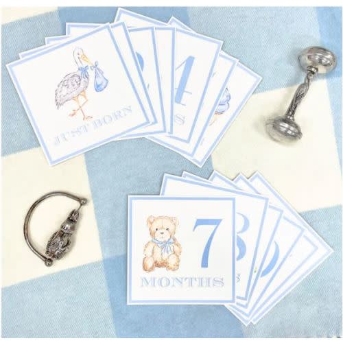 Sir Proper's Month Markers - Buckhead Blue