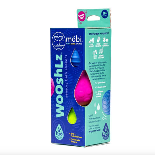 MÖBI Toys Wooshlz Sensory Bath Rattle Shakers