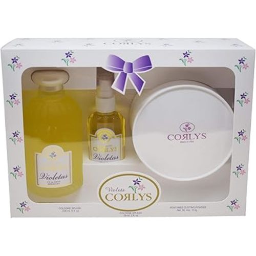 Corlys Violet Baby Cologne and Perfumed Dusting Powder