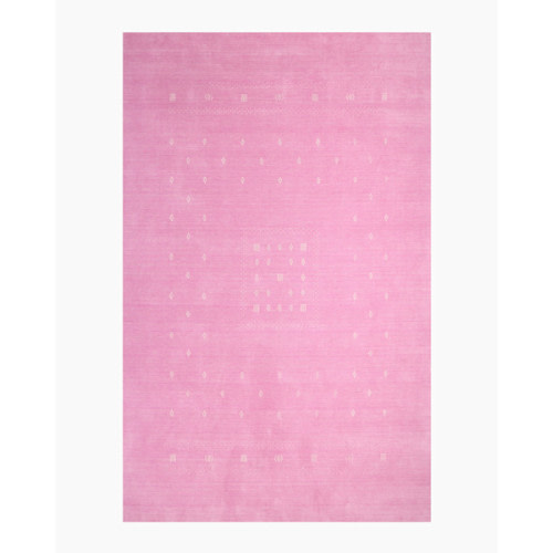 Dakota Hand-Loomed Wool Rug in Pink