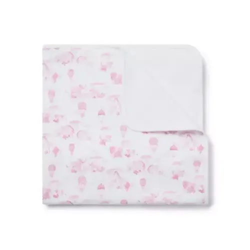 Baby Light Pink Animal Friends Toile Baby Animal Friends Toile Blanket by Janie and Jack