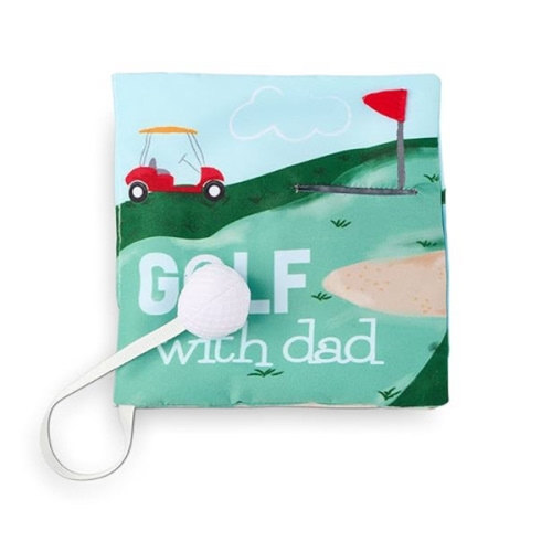 Mud Pie Children's Golf with Dad Plush Book