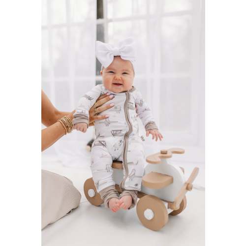Katy’s Flight Crew Zippy Romper