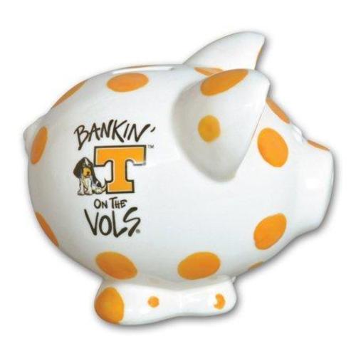 Tennessee Volunteers Team Logo Piggy Bank | Fork of the South General Store