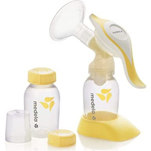 Medela, Harmony Breast Pump, Manual Breast Pump, Portable Pump, 2-Phase Expression Technology, Ergonomic Swivel Handle, Easy to Control Vaccuum, Designed for Occasional Use