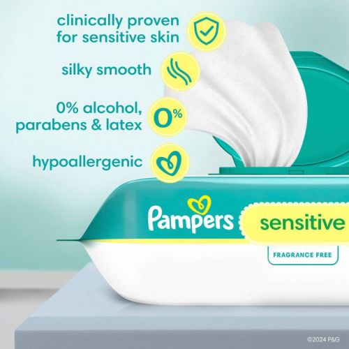 Pampers Sensitive Baby Wipes - 672ct