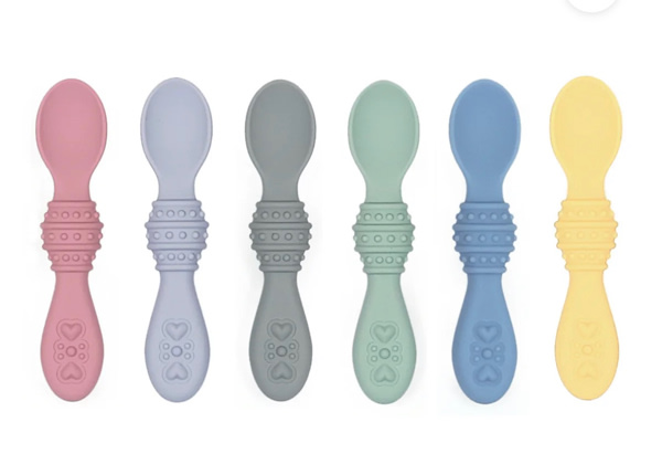 Baby Silicone Spoons | First Stage Infant Spoons