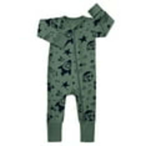 WIBACKER Viscose from Bamboo Footless Pajamas for Newborn Baby Boys Zipper Pjs Sleep 'N Play Footed Romper 0-24M