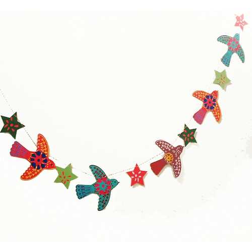 Handmade Bird Garland