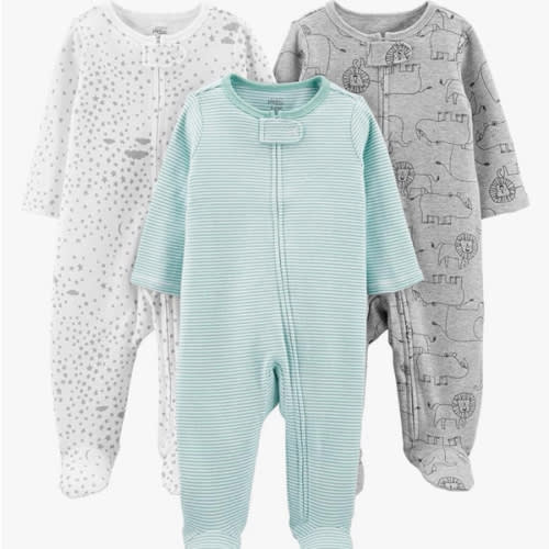 Simple Joys by Carter's Baby 3-Pack Neutral Sleep and Play