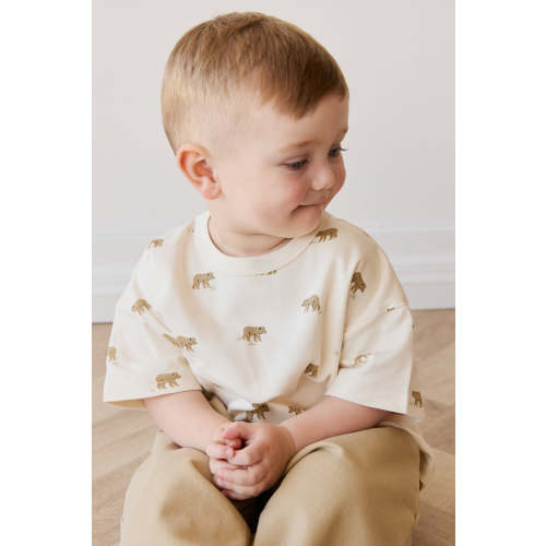 Pima Cotton Wesley Tee - Cub Walk Samoyed – Jamie Kay USA