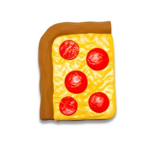 Cameron’s Corner Pepperoni Pizza Slice Teether