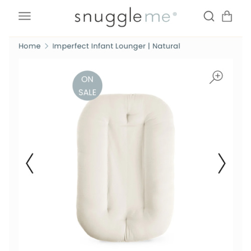 Imperfect Infant Lounger | Natural