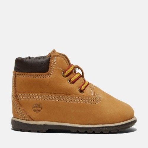 Timberland Infant Crib Bootie, Color: Wheat, Size: 2