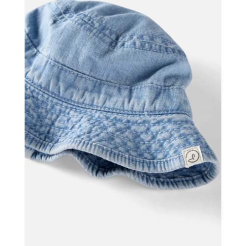 Baby Organic Cotton Chambray Bucket Hat - Little Planet | Carter's