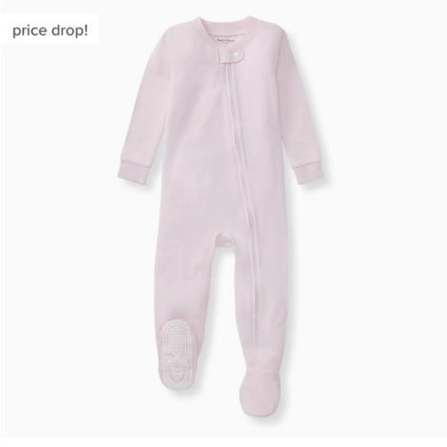 Honeysoft™ Baby Girl Sleeper - Sweet Lavender – Burt's Bees Baby