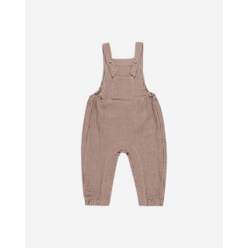 Baby Overall || Plum Gingham