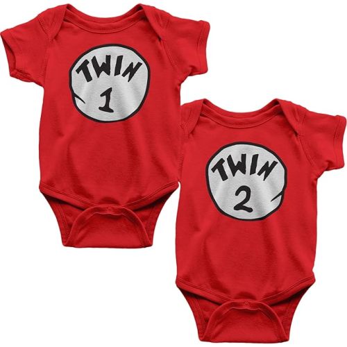 Funny Twin Outfits for Gamers, Includes 2 Bodysuits, 0-3 Month Call of Doody - 6-12M - Twin1 Twin2