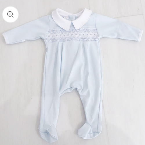 Eric Smocked Footie – Littles on 5th