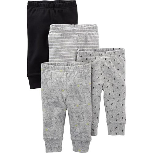 Simple Joys by Carter's Unisex Babies' Pant, Pack of 4