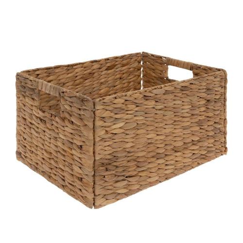 Water Hyacinth Rectangle Basket