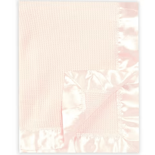 Starting Out Baby Satin-Trim Blanket