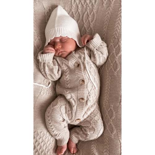 Luna + Luca Cable Knit Jumpsuit