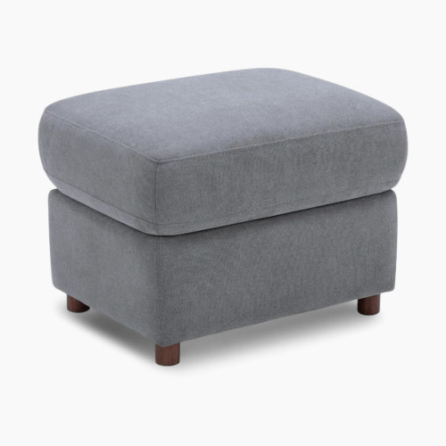 Nurture& The Classic Ottoman - Gray