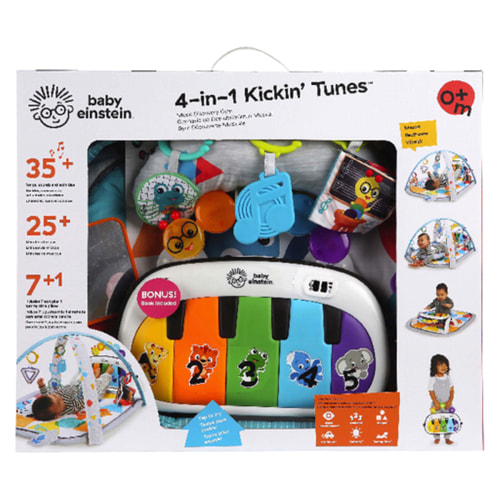 4-in-1 Kickin' Tunes? Music and Language Discovery Gym