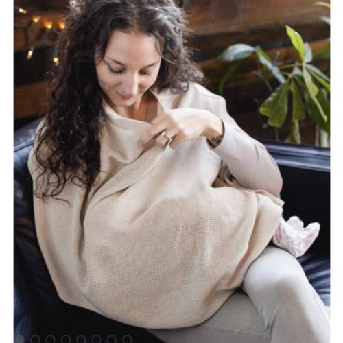 Cozy Canopy™ Natural Nursing Cover for Baby | Burt's Bees Baby®