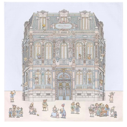 Organic Swaddle Blanket Chateau Choux – NINI and LOLI