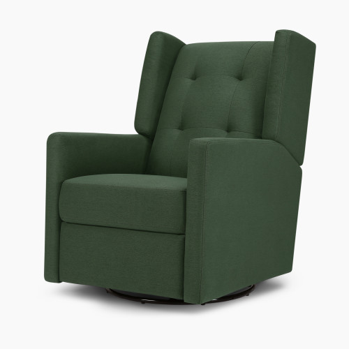 DaVinci Maddox Recliner and Swivel Glider - Pine Green