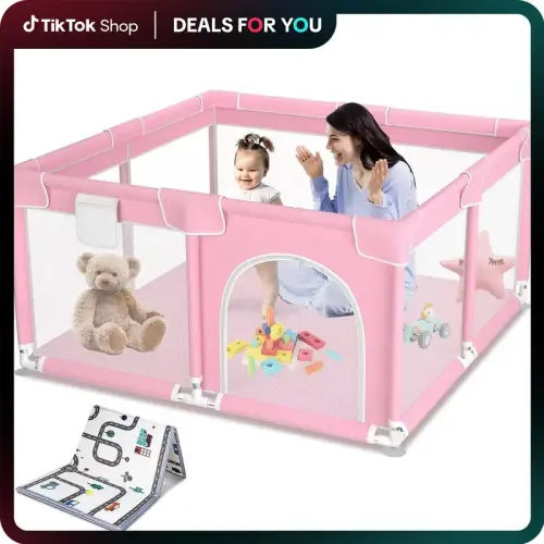Baby Playpen, Indoor&Outdoor Playard, Play Pens for Kid Activity - TikTok Shop